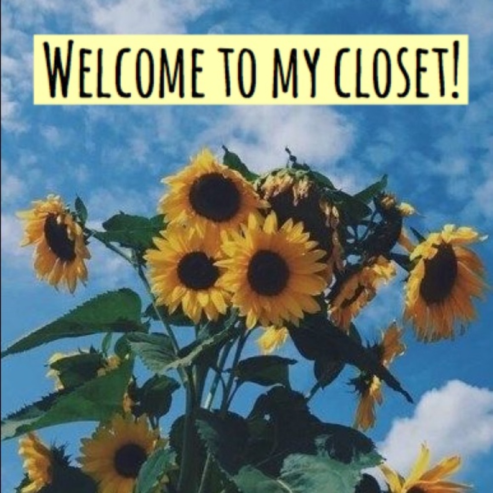 Welcome to my closet!